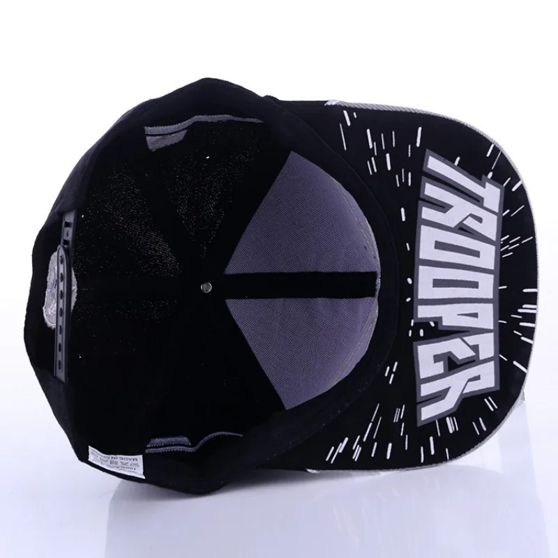 Darth Vader Devil Embroidery Breathable Hip Hop Cap Travel Adjustable Men Women Caps Outdoor Flat Hat