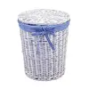 Rattan Laundry Basket Basket For Laundry Storage Basket With Cover Household Woven Laundry Basket 1