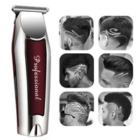 Rechargeable cordless hair trimmer for men grooming professional electric hair clipper beard hair cutting machine edge outline 3