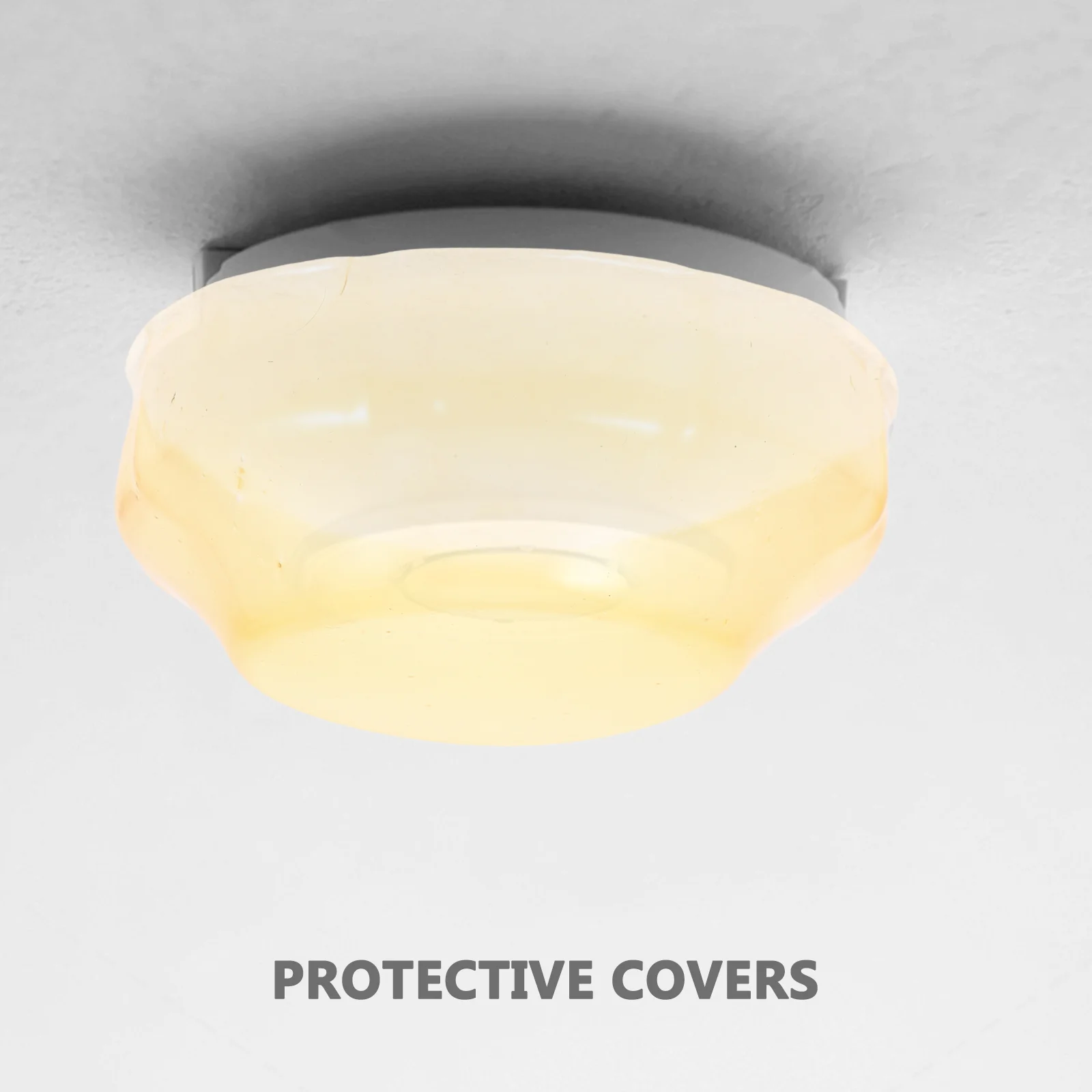 2pcs Smoke Protective Cover Cap Commercial Smoke Paint Cover Detectors for Kitchens Homes Restaurants
