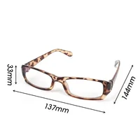Lunettes de lecture carrées pour femmes, 2 pièces, rétro, claires, blocage de la lumière bleue, cadeau, mode japonaise 6
