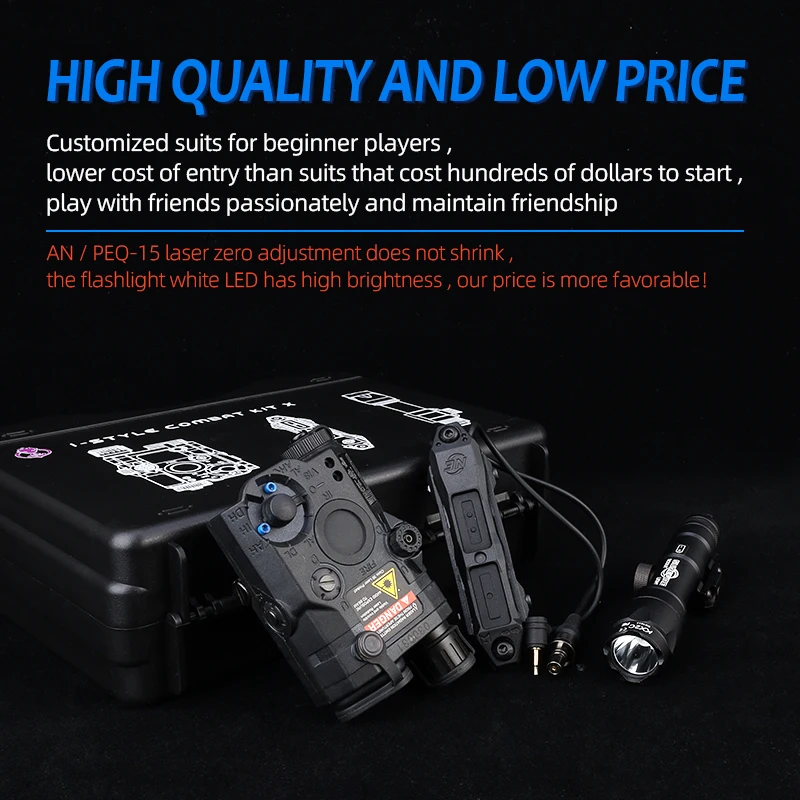 を要素エアガンpeq 15グリーンレーザーサイトM600スカウト武器レーザー懐中電灯コンビネーショングロック戦術狩猟のために使用