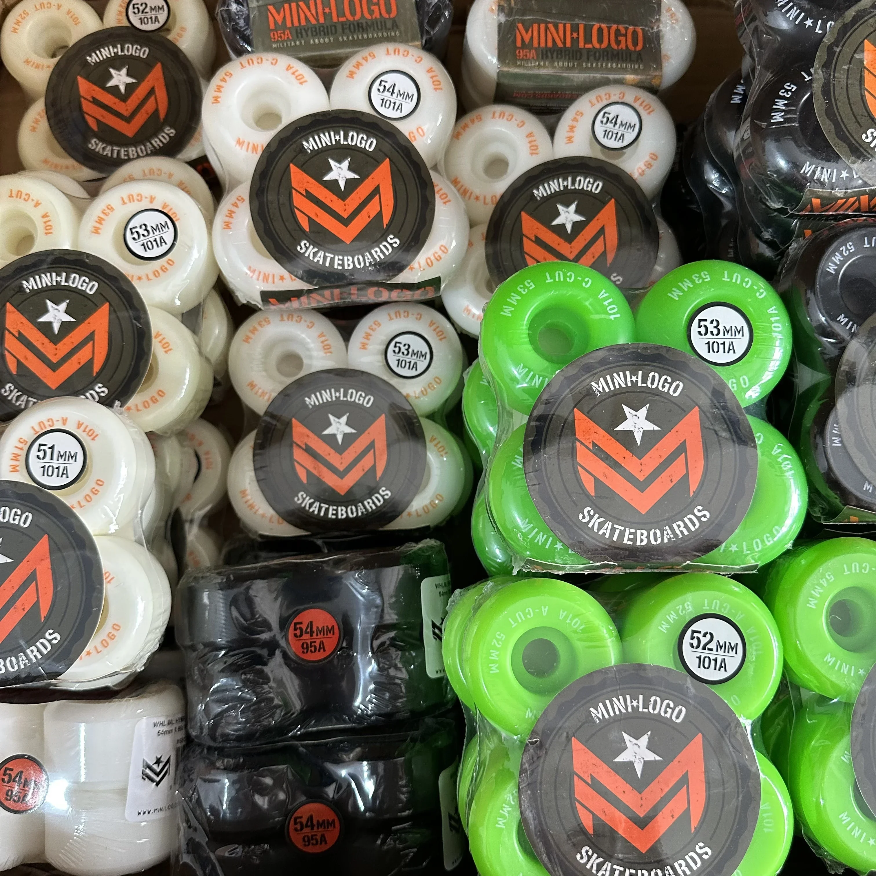 Skateboard Wheels 52mm 101A 53mm 54mm 95A for original minilgo 5