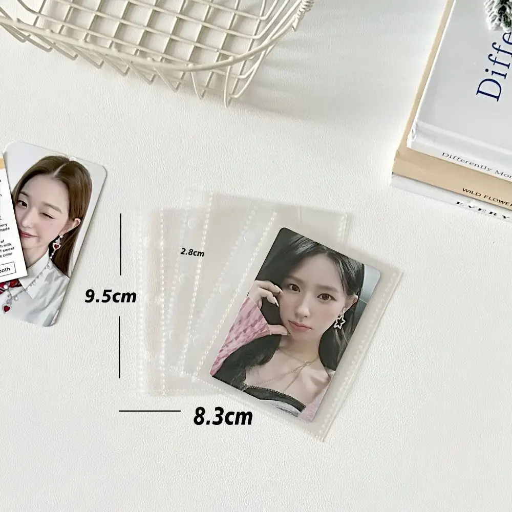 Cute Dog Cat 3-holes Binder Photo Cards Storage Book Small Idol Card Photo Album Collect Book Photocards