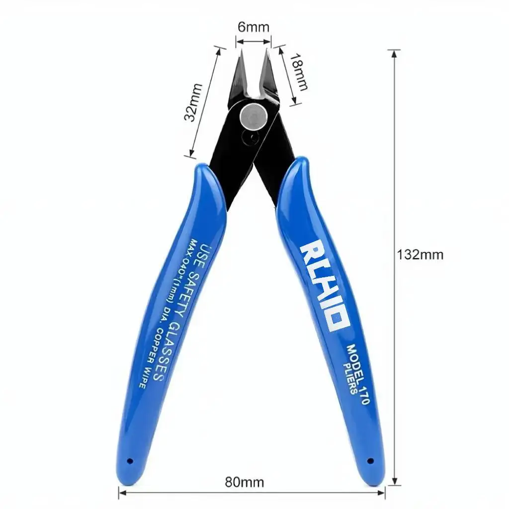 Wire Cutter 1 5 10 20pcs PLATO 170 Wishful Clamp DIY Electronic Diagonal Pliers Side Cutting Nippers Wire Cutter 3D Printer Parts