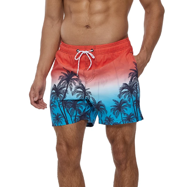 Yaz yeni stil erkek sörf plaj şortu moda çabuk kuruyan cep yüzme şortu erkek  gevşek spor spor koşu şort - AliExpress