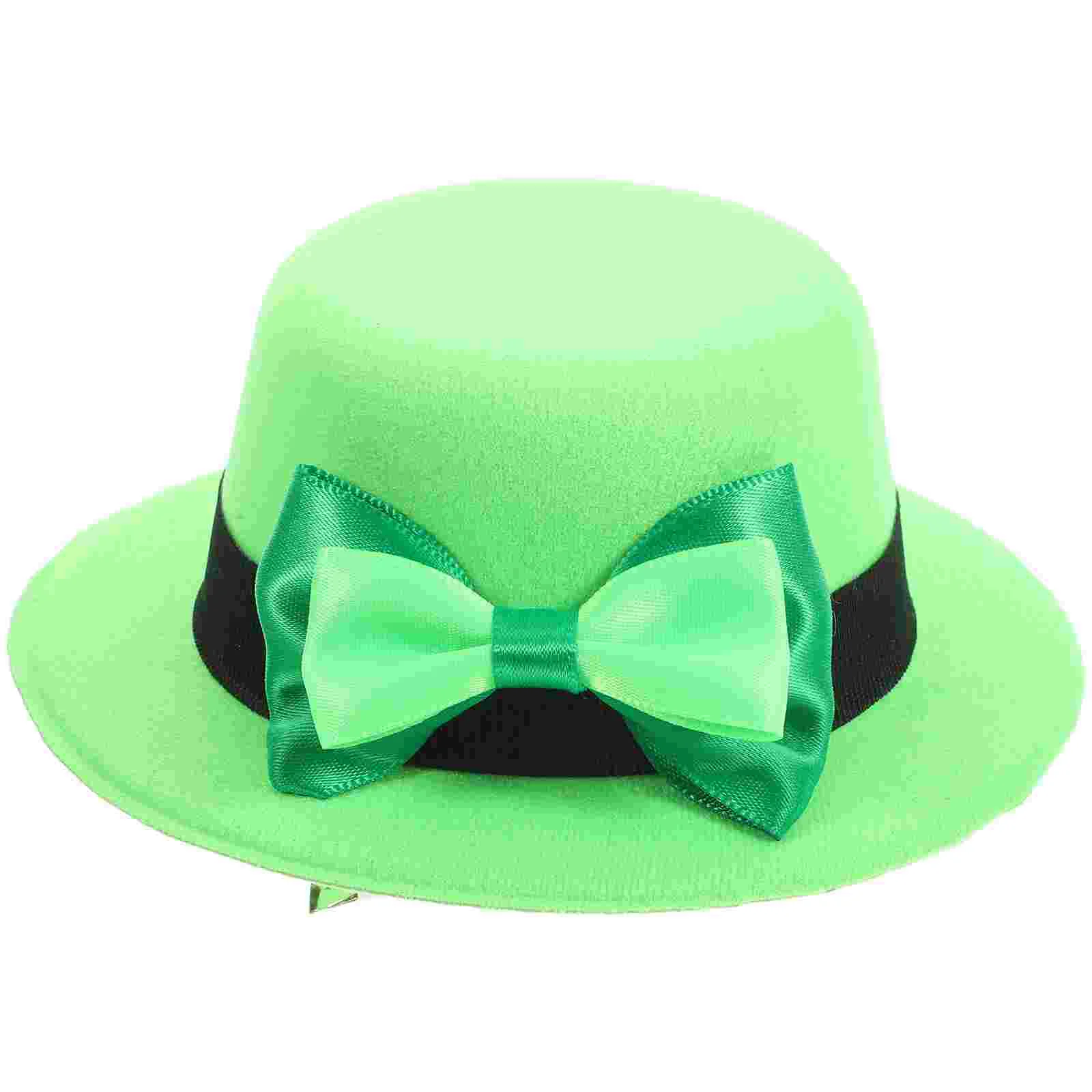 

Mini Party Hat Women Mini Hat Decorative Hat Hair Clip St Patrick's Day Hair Accessory