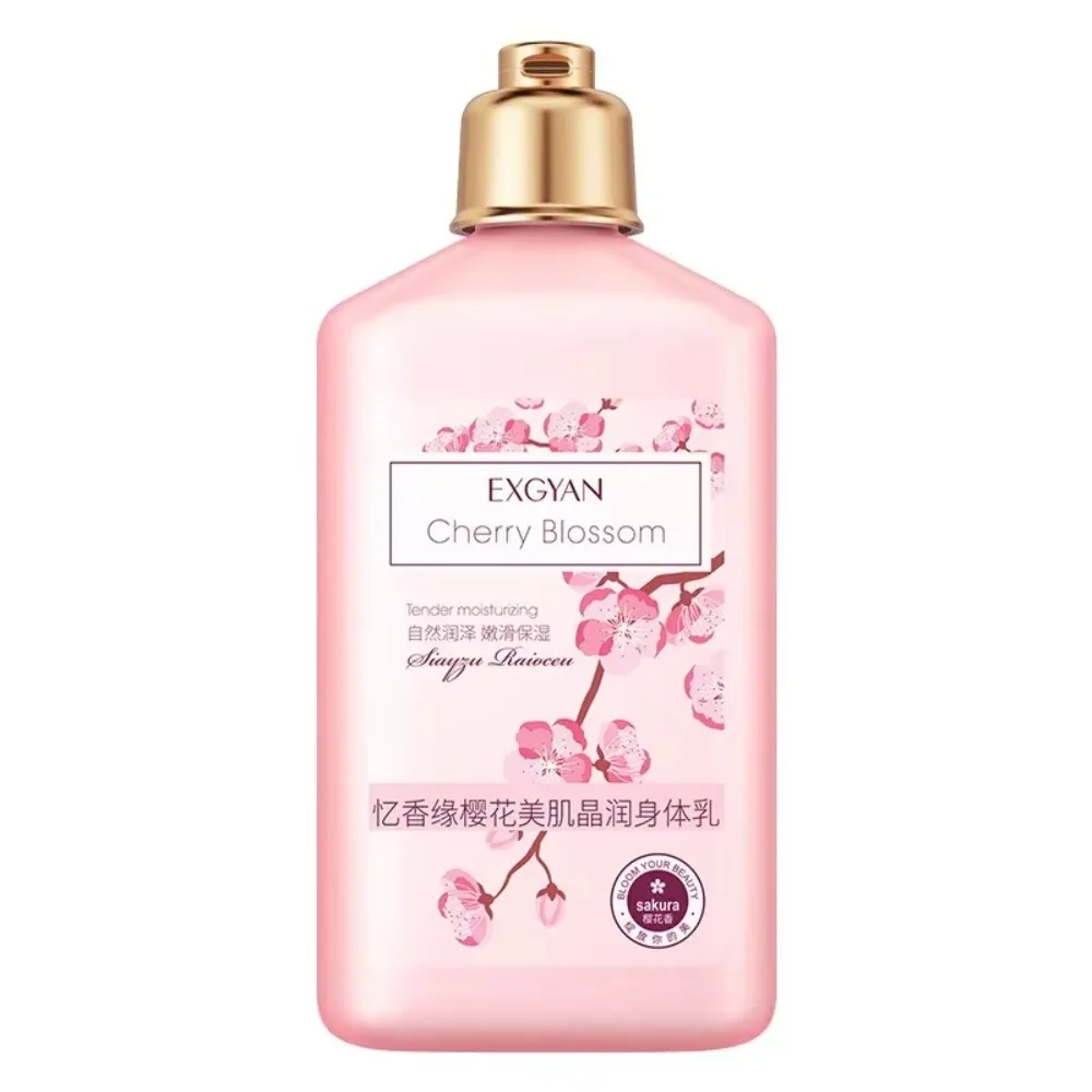 260g Cherry Blossom Body Lotion Moisturizing Fast Absorption Hydrating Skin Repair Whitening Brightening Body Cream