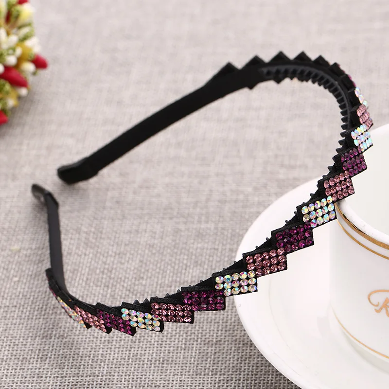 

Korean Style New Exquisite Hair Band Girl Creative Rhinestone Inlaid Headwear Headband for Women Fashion Hair Accessories
