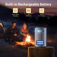 P70 Projector 4K 1080P DLP Mini Portable Projector Home Theater Smart Wi-Fi & Bluetooth for Movies & Gaming With Battery 2