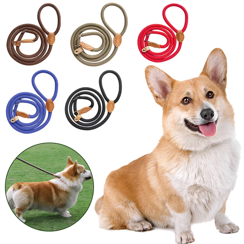 

Safety Pet Leash Strong Nylon Dog Leash for Medium Large Dogs daily Outdoor Walkig Training Leashes Accesorios Para Perros
