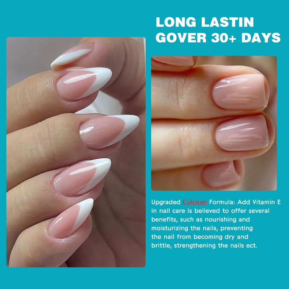 KODIES GEL Calcium Super Base Coat Gel Nail Polish Soak Off Semi Permanent UV Rubber Base Gel Primer Repair Care Damaged Nails 5