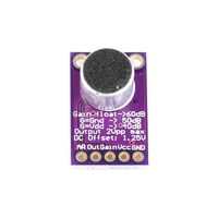 MAX9814 Electret Microphone AGC Amplifier Module Auto Gain Control Release Ratio Low THD for Arduino 5