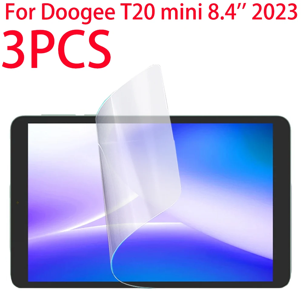 3 Confezioni Per Doogee T20 Mini 8.4 Pollici 2023 Pet Pellicola Salvaschermo Morbida Per Doogee T20 Mini 8.4 ''Pellicola Protettiva Fit Screen