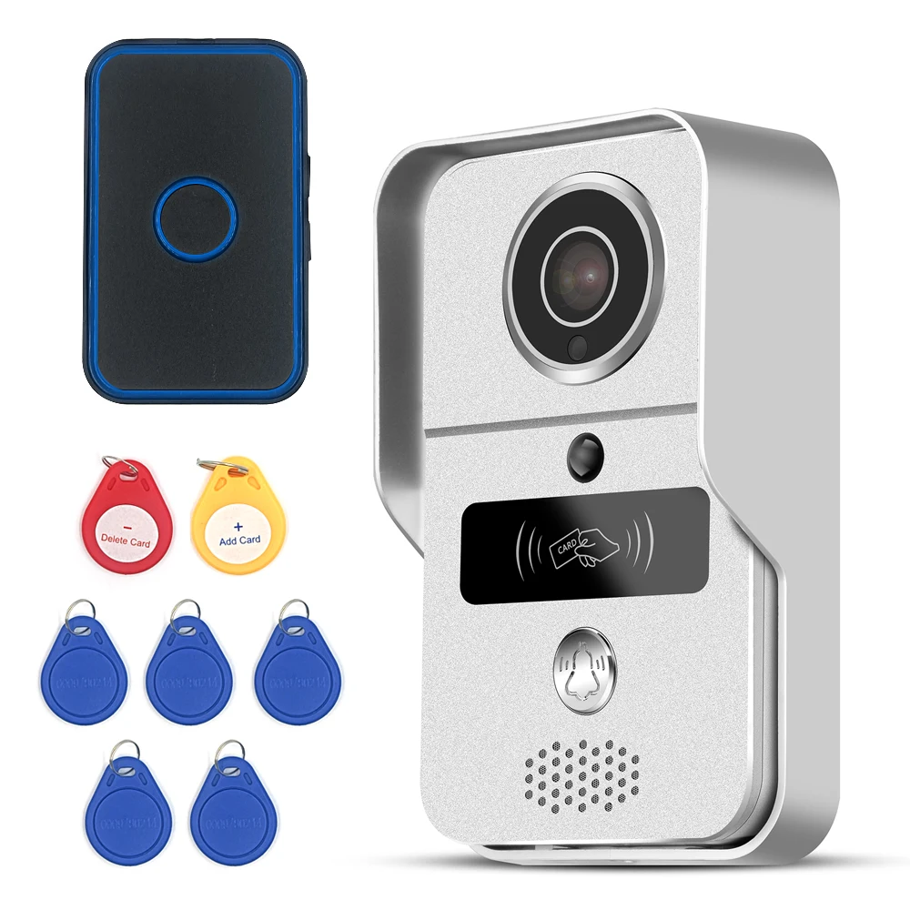 door phone system 1080P Smart Home Doorbell Wifi Tuya Door Bell Wireless Video Doorbell Camera Security System Video Intercom For Home Apartments intercom screen Door Intercom Systems