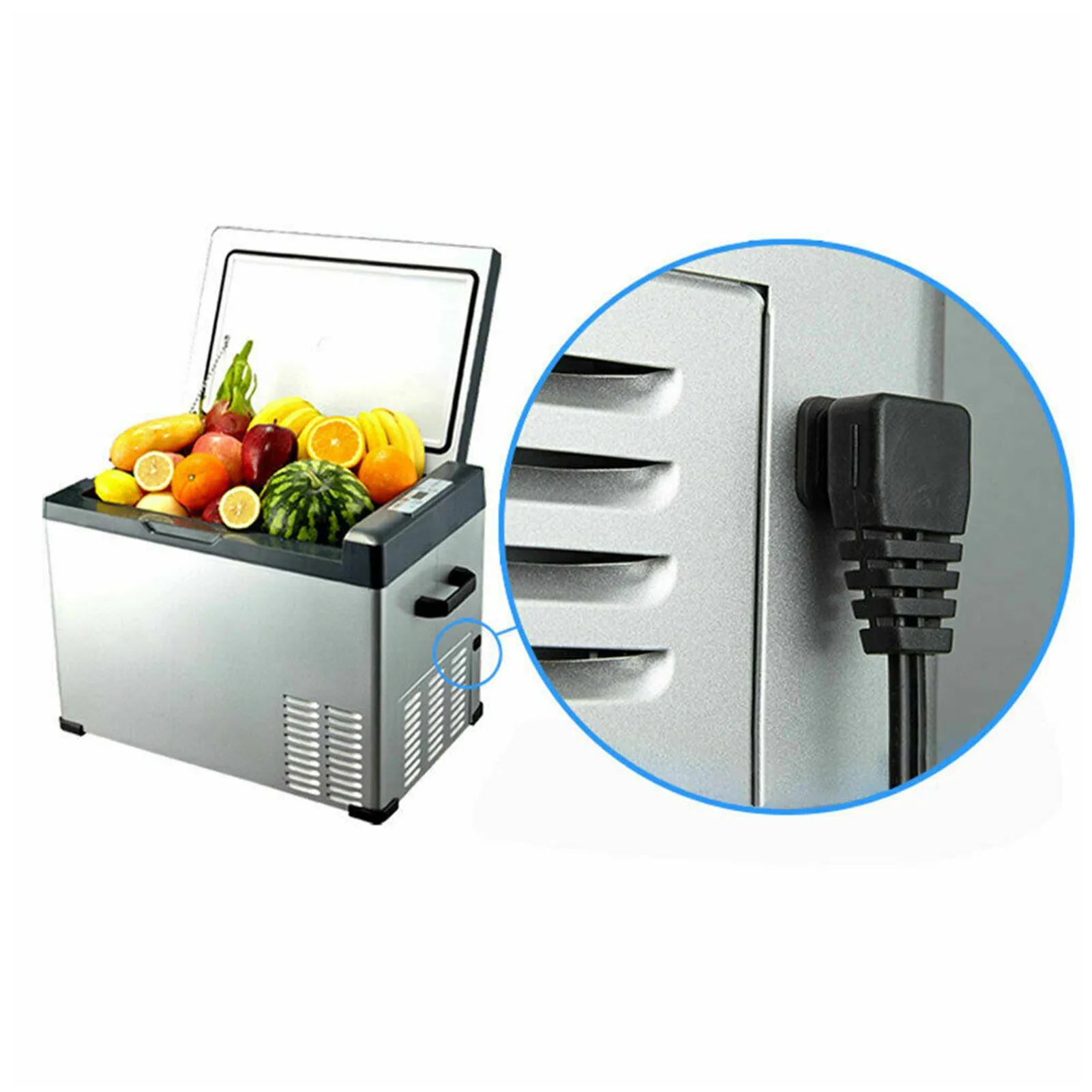 Extension de Câble d'Alimentation pour Réfrigérateur de Voiture, Ligne de  Remplacement, 12A, 2m, 4m - AliExpress