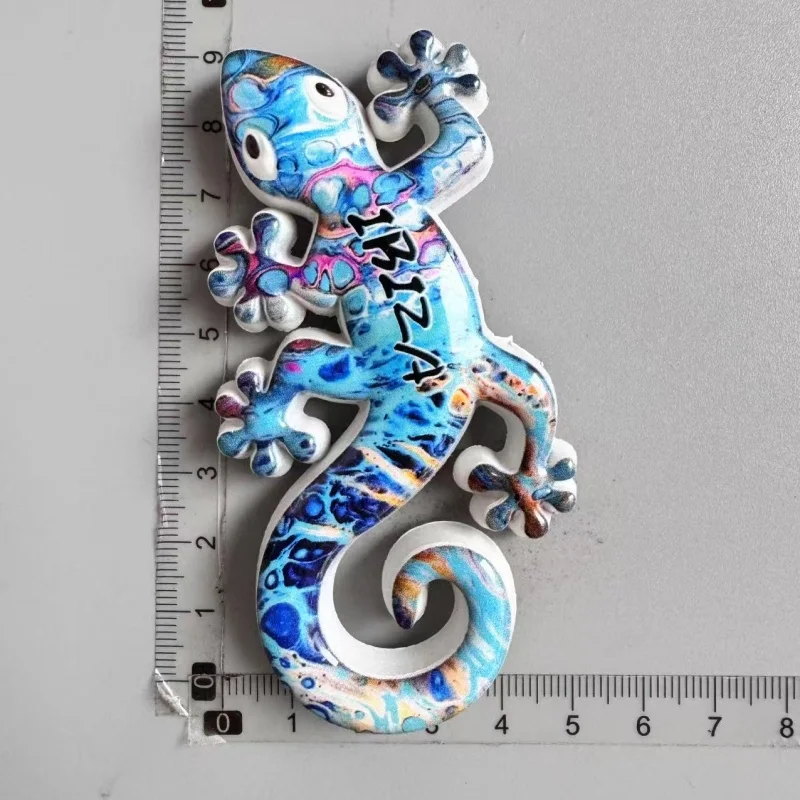 Magnete Da Frigo 3D Cuba A Forma Di Cuore – Souvenir Fatto A Mano In Resina, 7,5x6,5 Cm, Per Casa E Ufficio