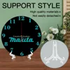 Makita 3D wall clock for home, office, hotel, restaurant, school decoration 4