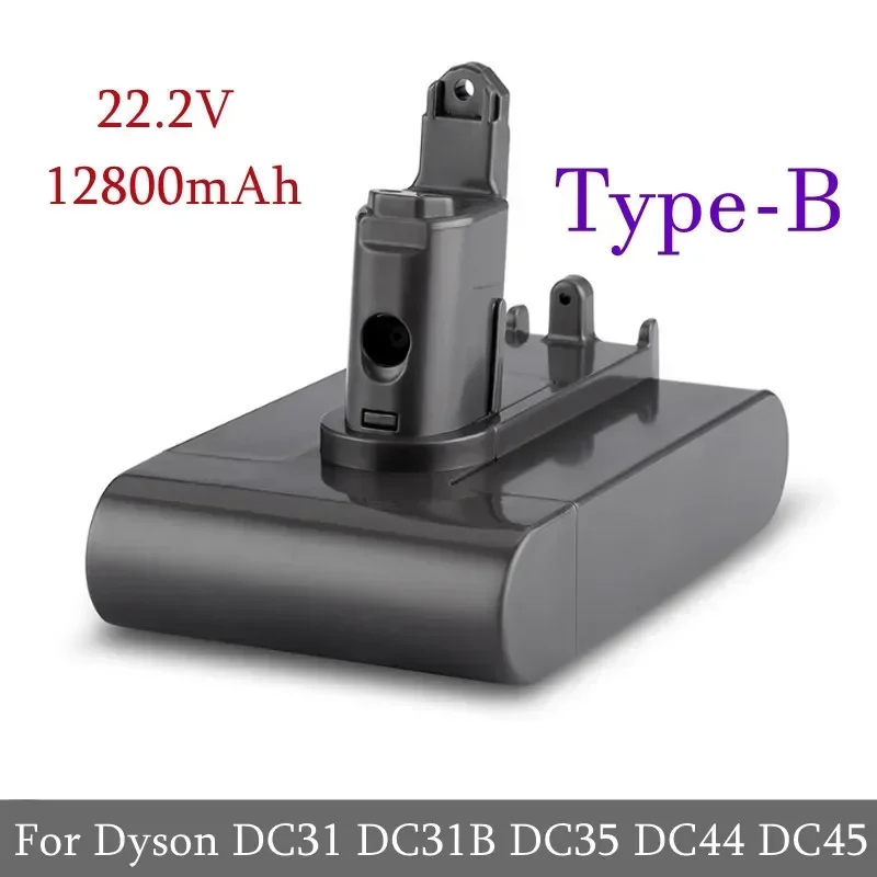 

2023 New Replacement 22.2 V B 12800mAh DC31 Type-B Battery For Dyson DC31 DC31B DC35 DC44 DC45 handheld tool battery