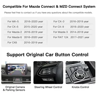 Wireless type-c CarPlay Android Auto Adapter UBS Hub OEM for Retrofit Mazda 2 3 6 CX3 CX5 CX8 CX9 MX5 Demio Miata TK78669U0C Kit 5