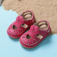 Baby Shoe Sandals for Girls Summer New Genuine Leather Baby Sandals Baby Walking Shoes 0-3Year Old Soft Sole Kdis Shoe Sandalias 4