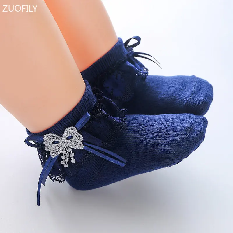 Spring Newborn Baby Socks Cotton Infant Baby Girls