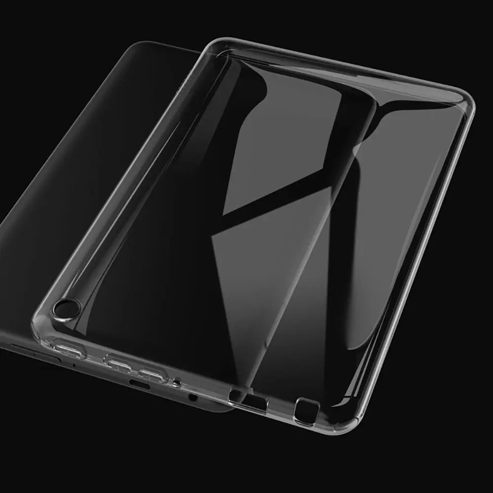 Transparent Shockproof Anti-Fingerprint E-book Reader Case - Durable TPU Cover