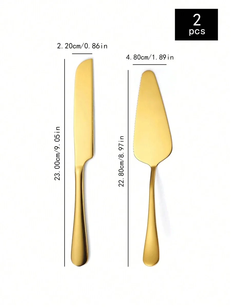 Stainless Steel Cake Spatula Set