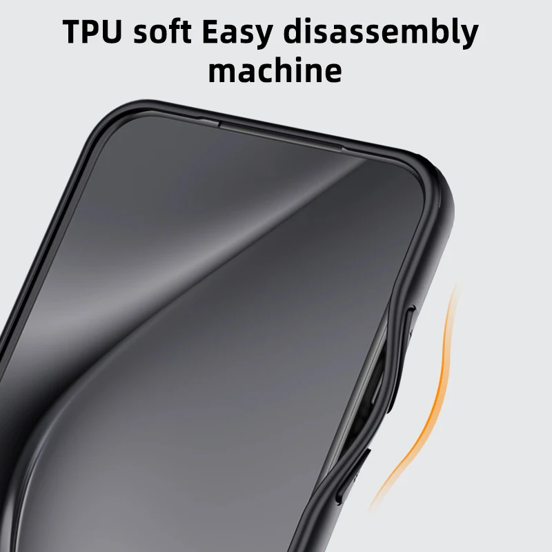Frosted Hard PC Shockproof Camera Protection Translucent Phone Case