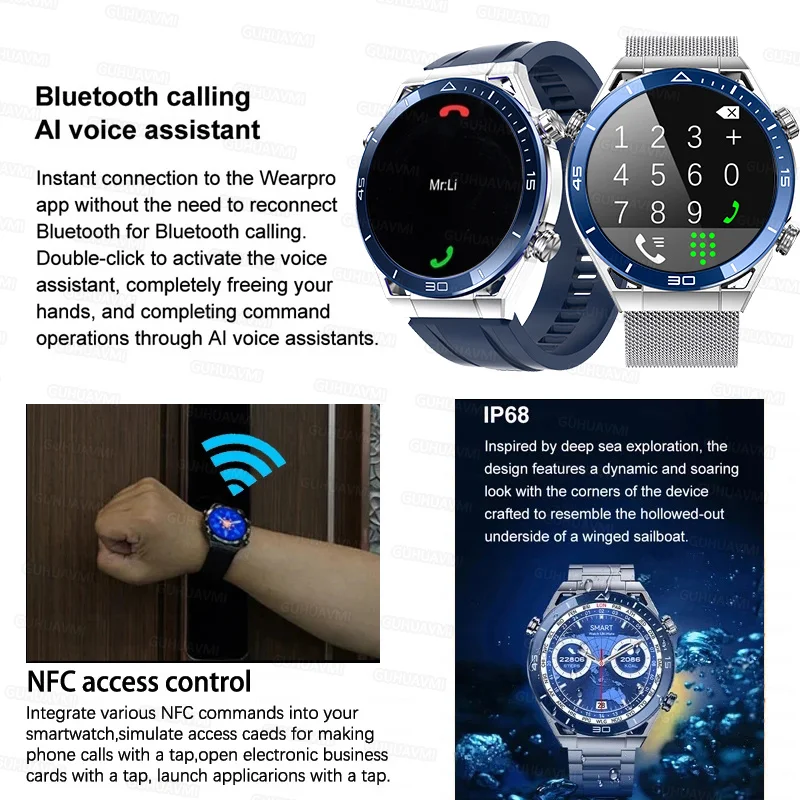 2024 NFC Ʈ ġ  GPS  Ʈ ƮϽ ð, ECG + PPG ߿ ħ  ȭ,  ̾ ũ Ʈġ