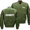 Men's Jacket Outdoor Waterproof Oversized Flight Jacket Security Uniform Print Casual Windbreaker thicken Large size Jacket Man 1
