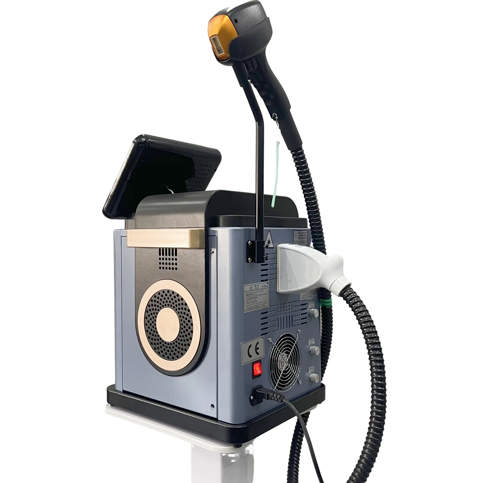 Black Swan Portable Professional 3 Wave Diode Ice Titanium Laser Body Hair Removal Machine 808NM Device 3000w