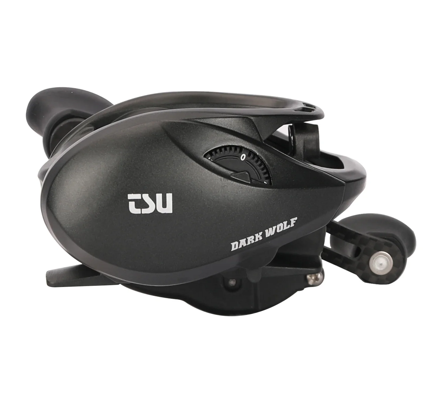 TSURINOYA 134g Baitcasting Angelrolle 4,6g Flache Spule DARK WOLF 50S 7,1:1 Carbon Light Game Casting Reel Trout Ajing Spule – Detail 21