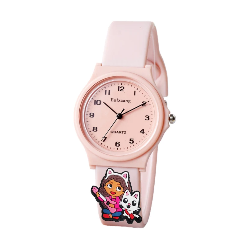 Gaby's Dollhouse Cartoon Wristwatch for Kids - Minimalist & Cute Gift Timepiece