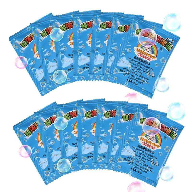 20PCS Water Soap Bubble Liquid Bubble Refills Toys Bubbles Water Concentrate Soap Materials 10ml For Bubbling Gun Refills Toy 4