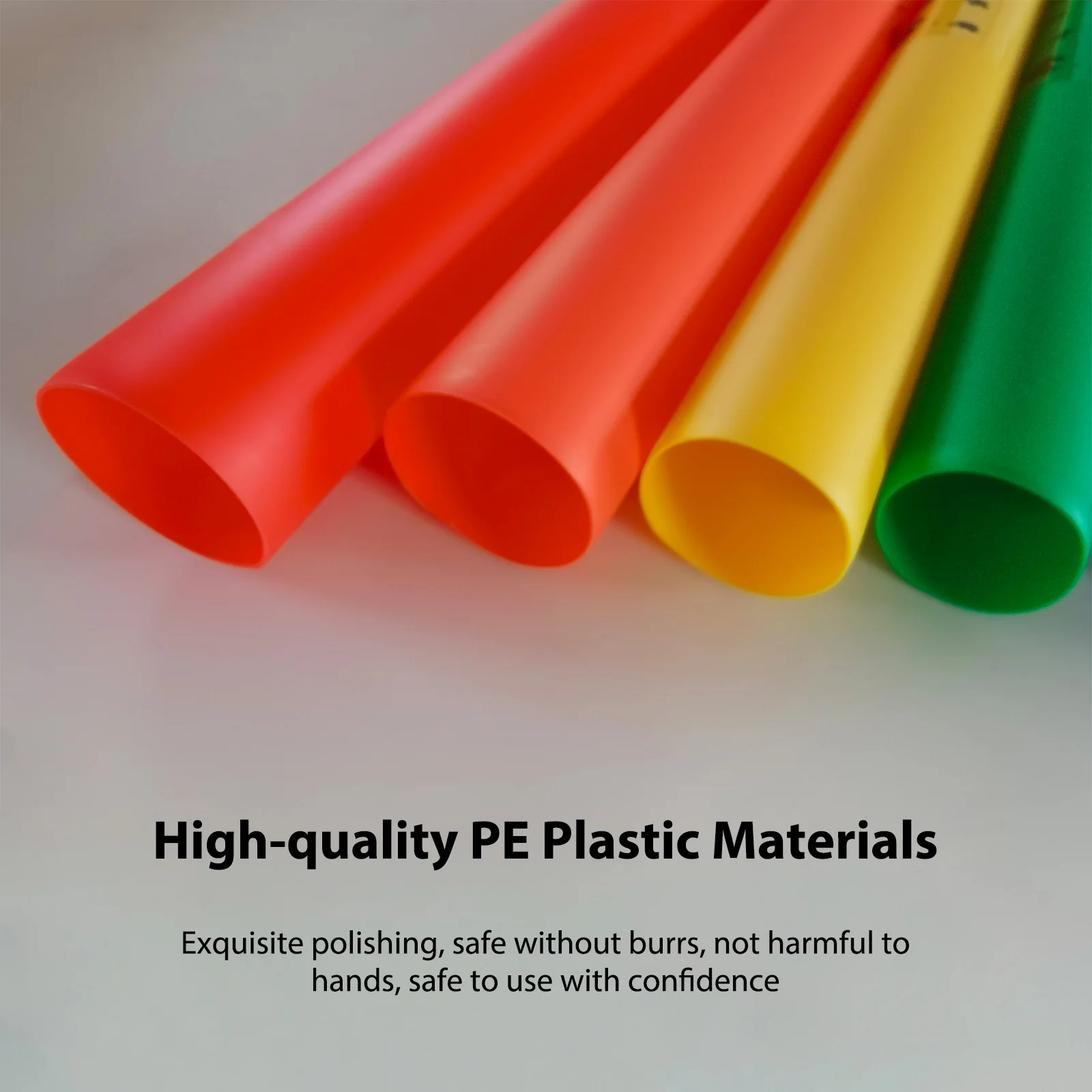 8Pcs Orff Percussion Instrument Octave Tube High School Low Sound Tube Portable color 8Tones set for Collective Performance