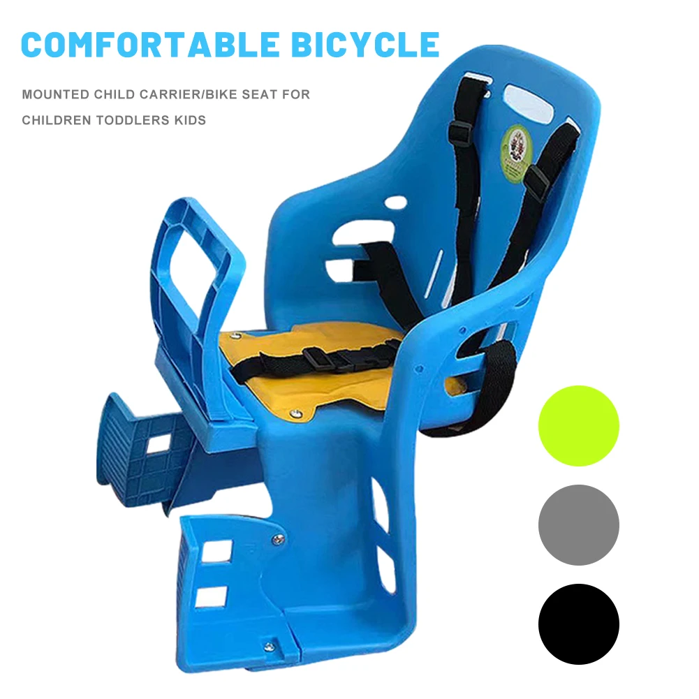 Bicycle Child Baby Chair Bike Front Saddle Seat Mountain Road Bike Child Safety Seat With Handrail Child Cycling Acccessories