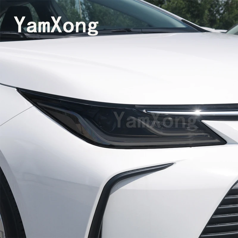 

For Corola NMS Hatchback 2019-Present Car Headlight Protective Film Black Transparent Anti Scratch Auto Repair