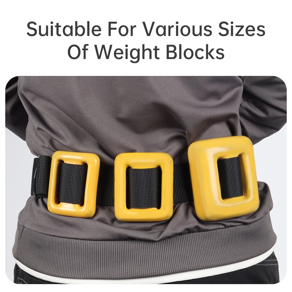 Diving Weight Belt with Quick-Release Buckle & Adjustable Strap - Heavy-Duty Scuba Accessories, Ergonomically Designed