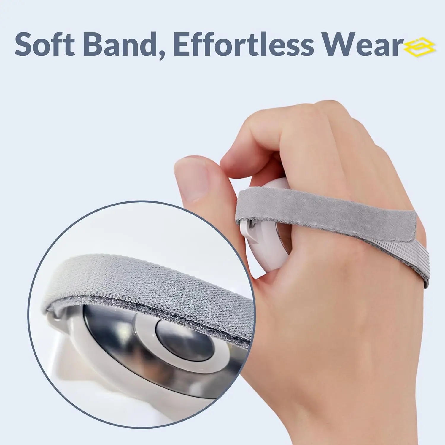 Microcurrent Sleep Instrument EMS Pulse Massager Sleep Aid Device for Improve Sleep Anxiety and Insomnia Small and Easy to Carry