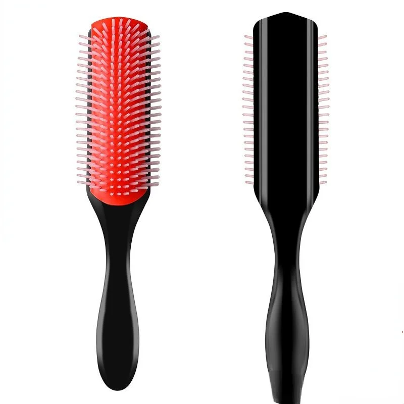 9Row Detangling Hair Brush Denman Detangler Hairbrush Scalp Massager