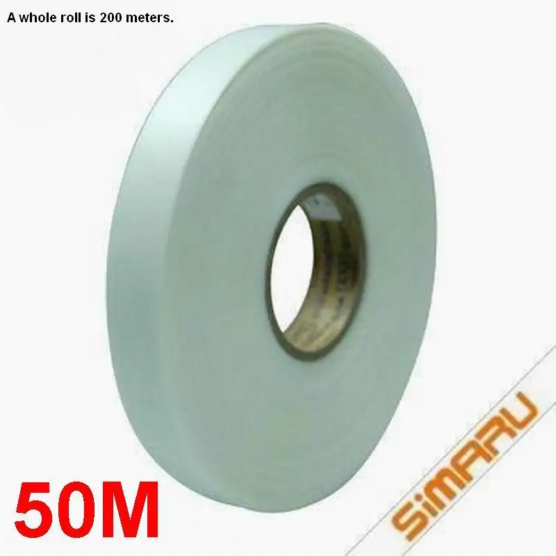 

50 Meters Width 20mm, 22mm, or 26mm*0.08mm Pure PU Tape Waterproof TPU Tape Seam Sealing Waterproof Hot Melting Outdoor Clothing