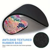 Rubber Round Pink Disco Ball Mouse Pad - Aesthetic Desk Accessory for Office, Laptop, Computer - Ideal Gift for Women, Girls 3