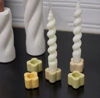 Ceramic Handhold Candlestick Ornaments Photography Home Decoration Jewelry Stand Candle Holder 1PC 6