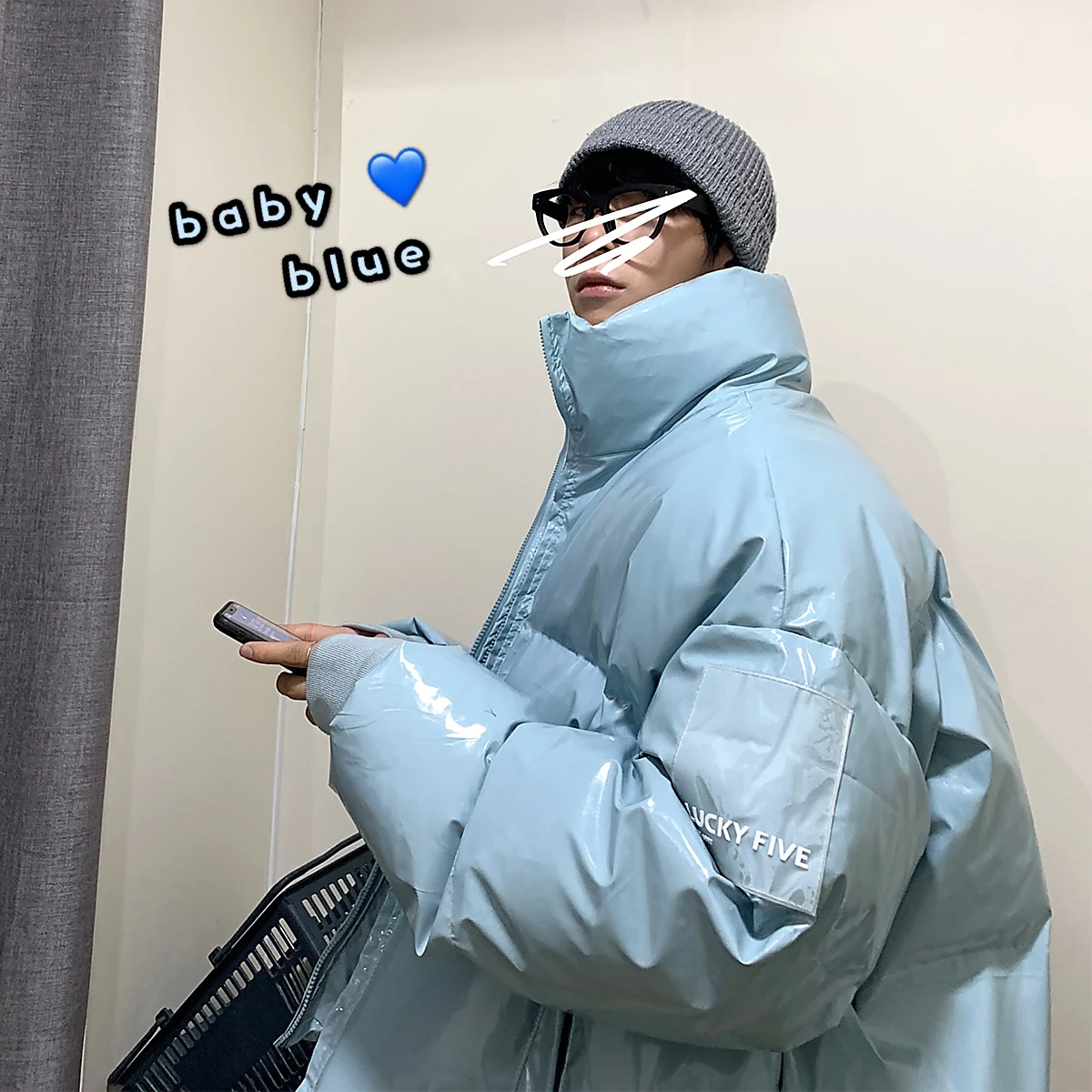 men bubble coat
