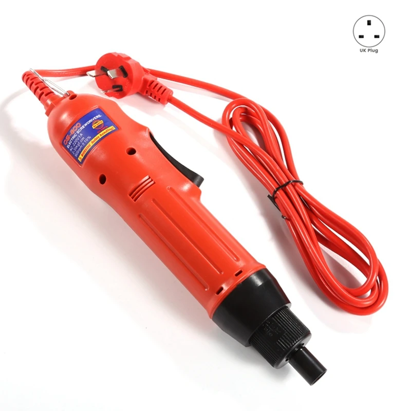 플러그 인 전기 드라이버, AC 220V OS-600 전기 드라이버, 802 모터, 영국 플러그