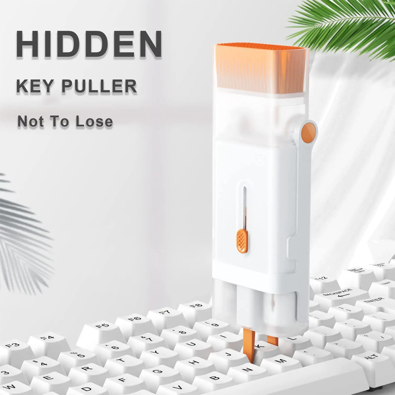 8-in-1 Computer Keyboard Cleaner Brush Kit Phone Holder Camera Phone Tablet Cleaning Tools Earphone Cleaning Pen For Airpod 3