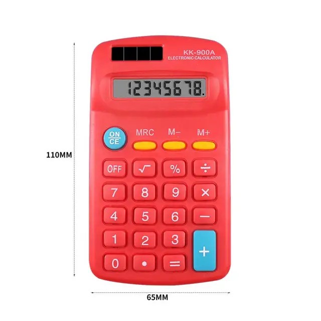 Pocket Calculator Business 8-Digit LED Large Screen Big Button Mini Calculator Student Calculator calculadoras bonitas