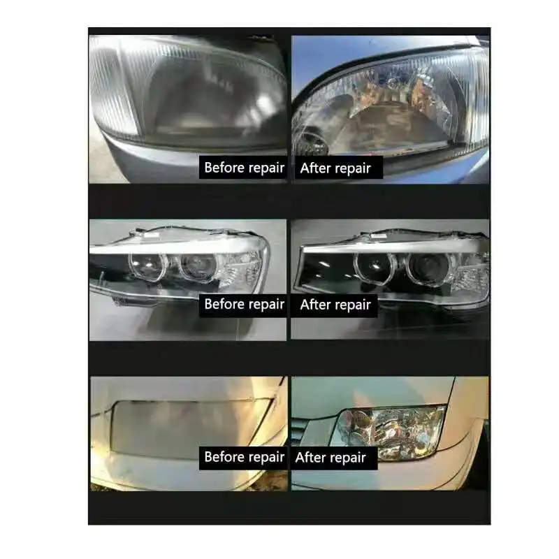 Car Headlight Restoration Polish Kit Liquid Polymer Headlight Repair 800ML Car Polishing Repair kits Auto Cleaning