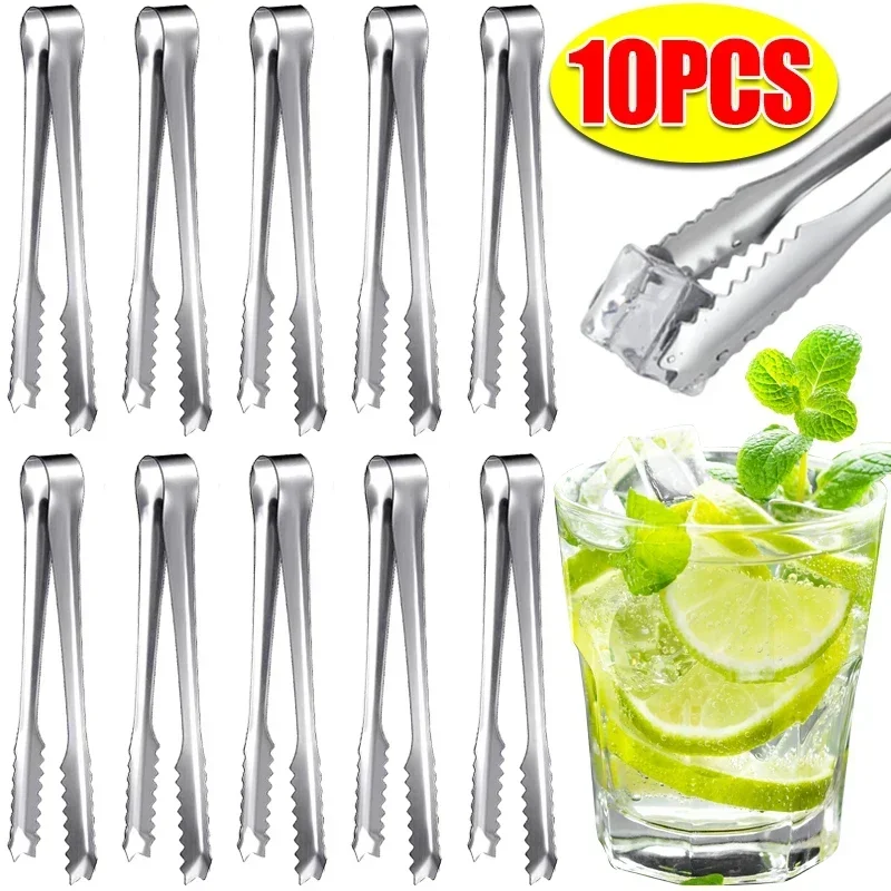 Stainless Steel Ice Tongs Bread Cake Clamps Salad Coffee Sugar Cubes Clips for Restaurant Bar Party Serving Tongs Kitchen Tools Stainless Steel Ice Tongs Bread Cake Clamps Salad Coffee Sugar Cubes Clips for Restaurant Bar Party Serving Tongs Kitchen Tools